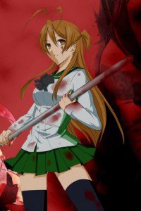 Highschool of the Dead.Gakuen Mokushiroku.320x480 Rei Miyamoto