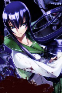 Highschool of the Dead.Gakuen Mokushiroku.320x480.Saeko Busujima