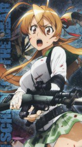 Highschool of the Dead.Gakuen Mokushiroku.360x640.Rei Miyamoto