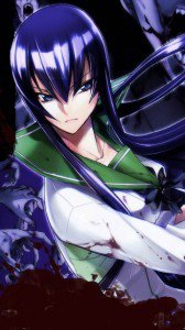 Highschool of the Dead.Gakuen Mokushiroku.360x640.Saeko Busujima