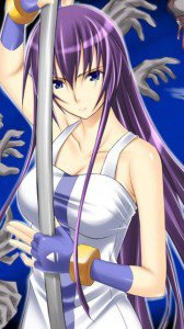 Highschool of the Dead.Gakuen Mokushiroku.360x640.Saeko Busujima