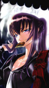 Highschool of the Dead.Gakuen Mokushiroku.360x640.Saeko Busujima