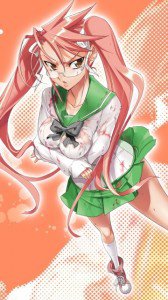 Highschool of the Dead.Gakuen Mokushiroku.360x640.Saya Takagi 