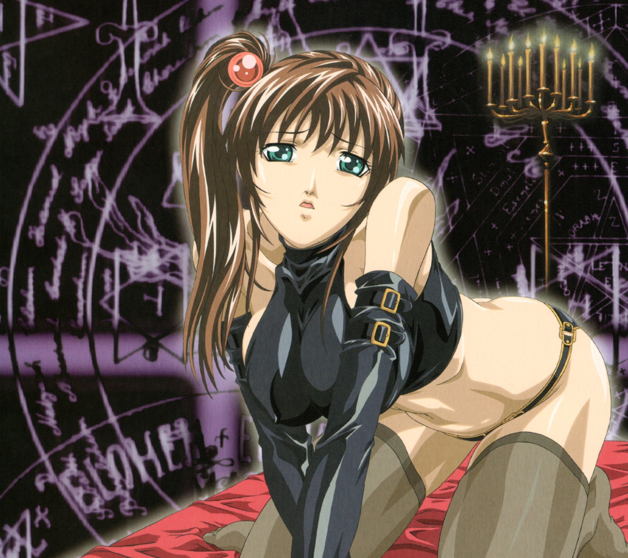 Bible Black Kurumi Imari Android Wallpaper X