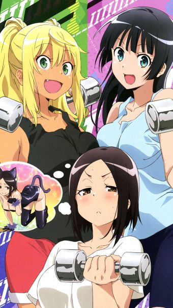 Dumbbell Nan Kilo Moteru Hibiki Sakura Akemi Soryuin Satomi Tachibana