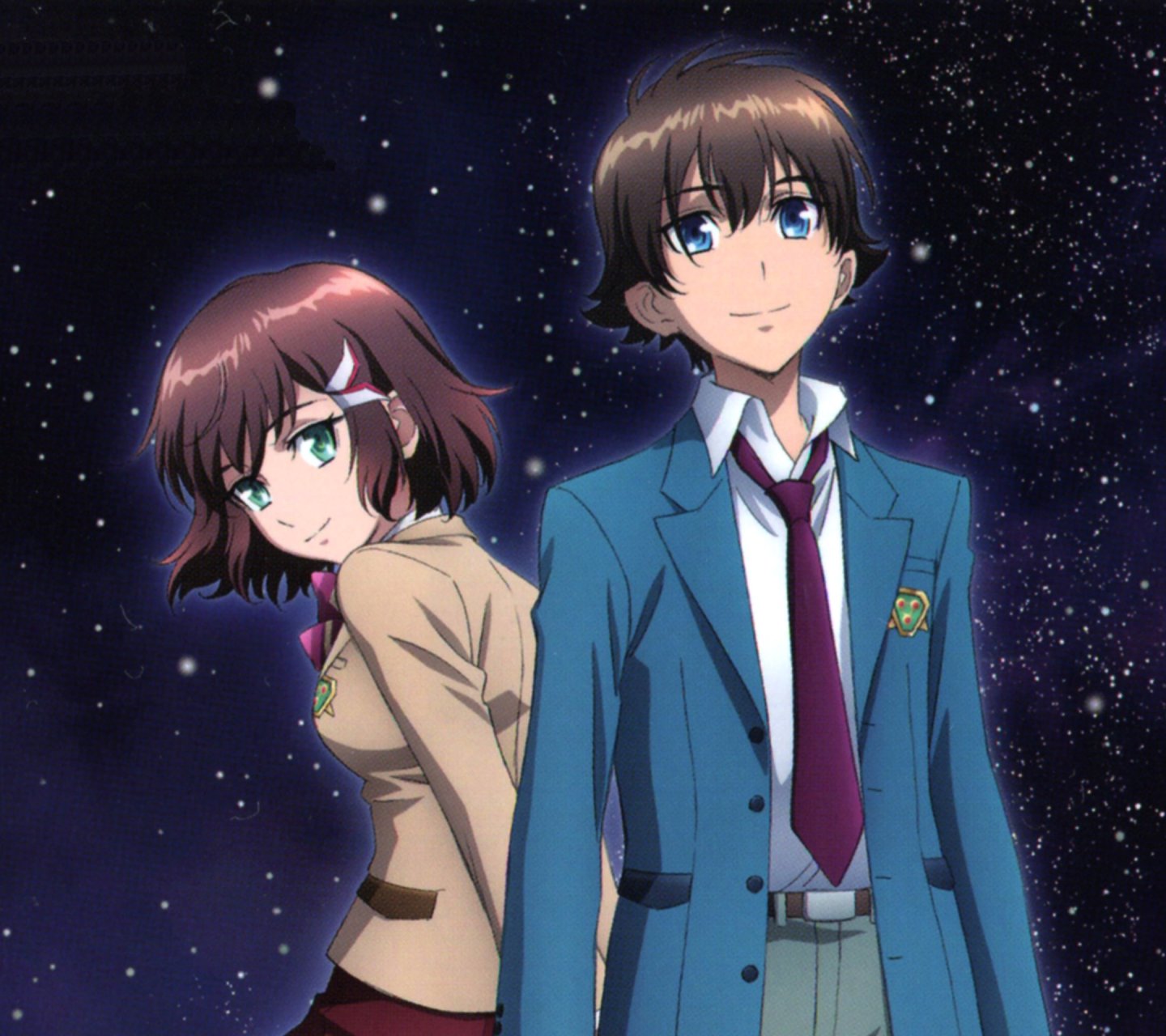 Haruto Tokishima and Shoko Sashinami Haruto Tokishima and Shoko Sashinami