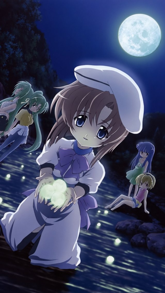 Mion Sonozaki, Rena Ryugu, Rika Furude, Satoko Houjou, Shion Sonozaki
