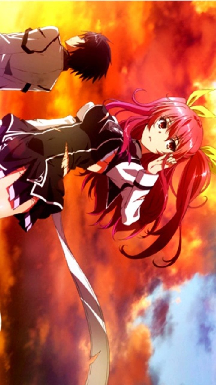 Ikki Kurogane and Stella Vermillion Ikki Kurogane and Stella Vermillion