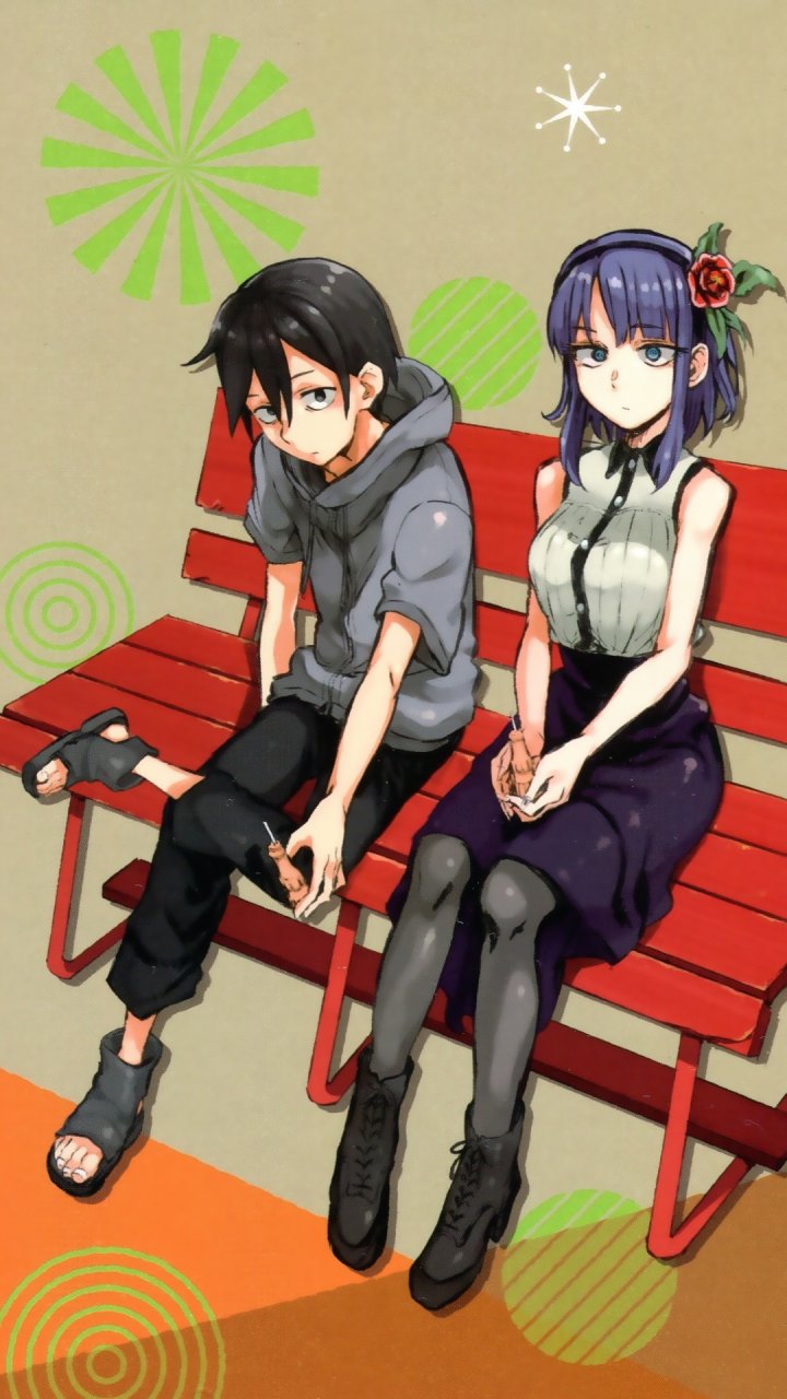 Hotaru Shidare and Kokonotsu Shikada Hotaru Shidare and Kokonotsu Shikada