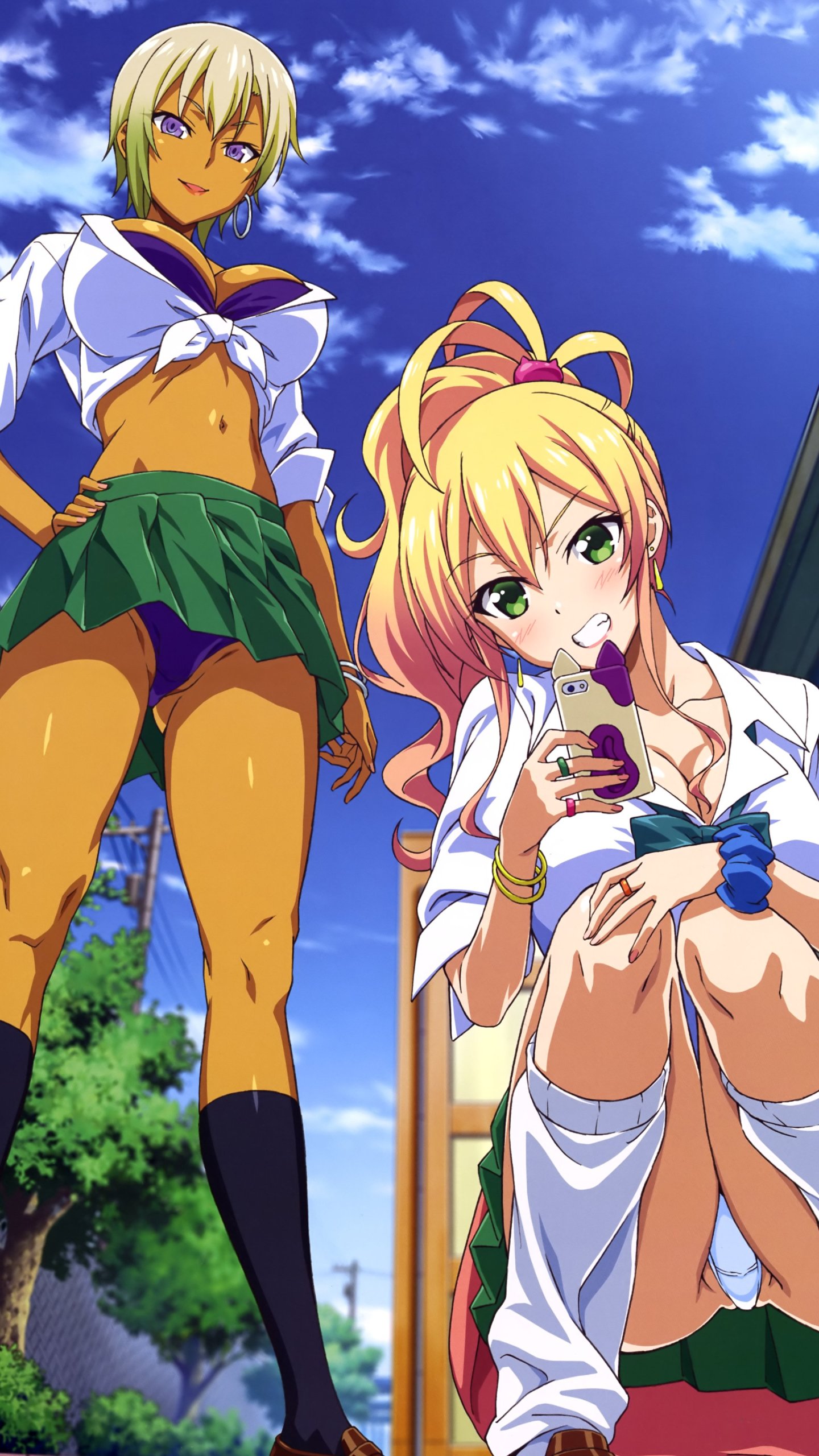 Ranko Honjou and Yukana Yame Ranko Honjou and Yukana Yame