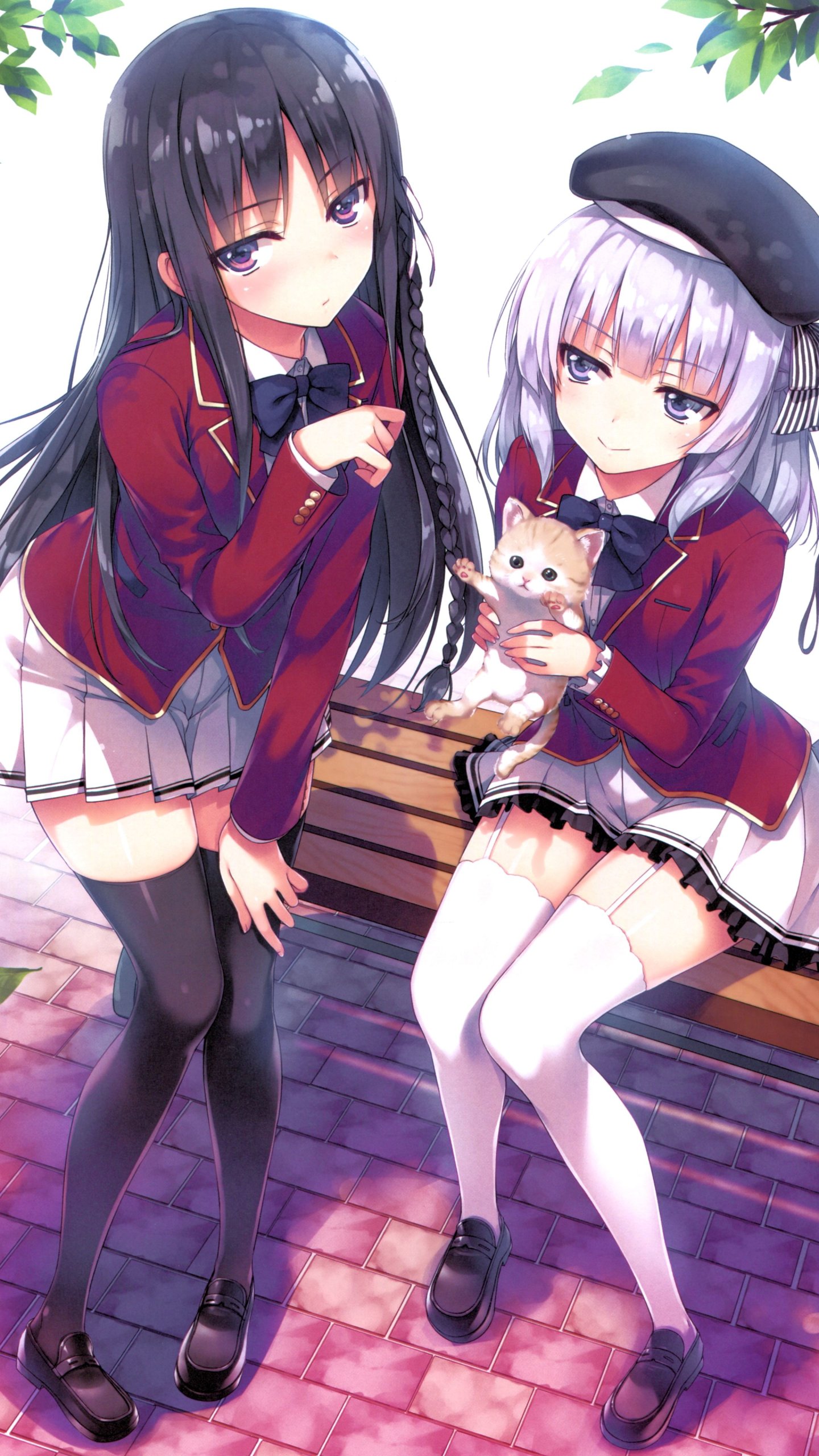 Alice Sakayanagi and Suzune Horikita