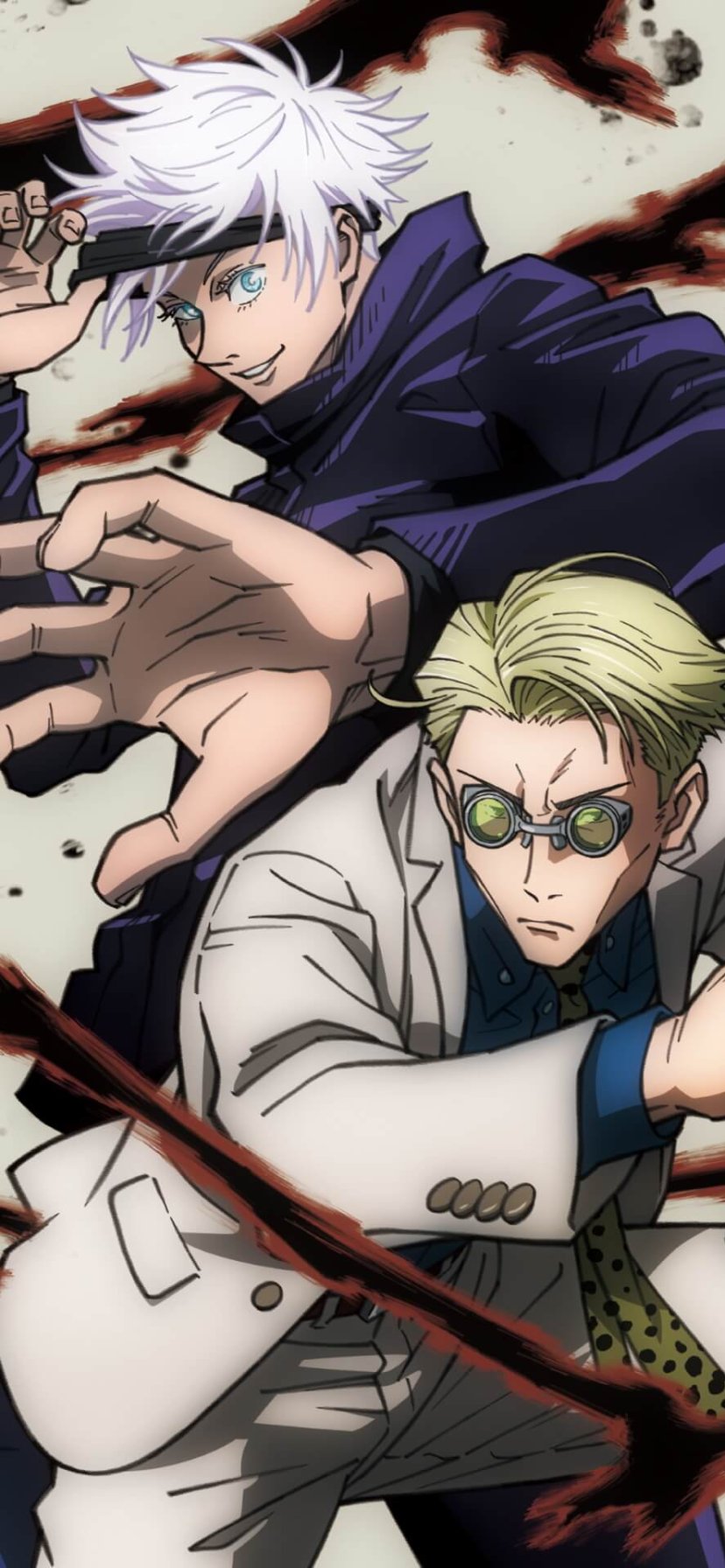 Kento Nanami and Satoru Gojo