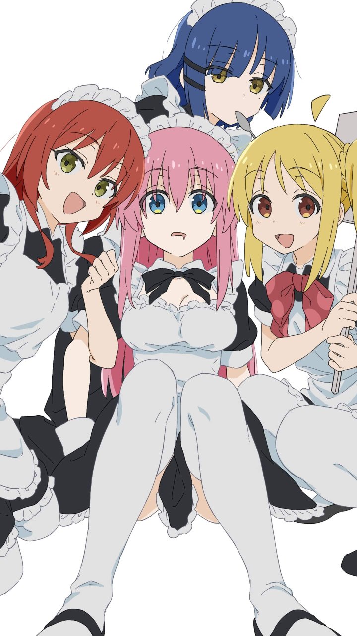 Hitori Gotou, Ikuyo Kita, Nijika Ijichi, Ryou Yamada