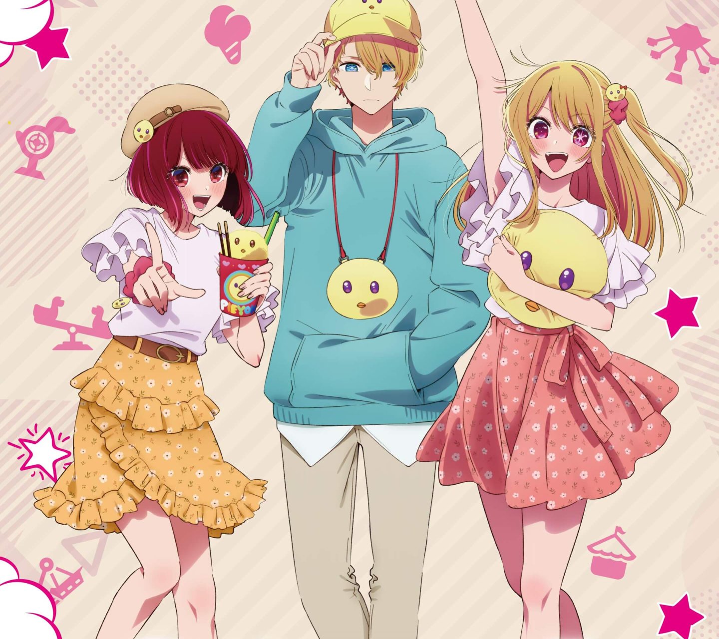 Aqua Hoshino, Kana Arima, Ruby Hoshino Aqua Hoshino, Kana Arima, Ruby Hoshino