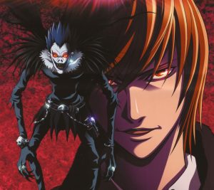Death Note Light Yagami Ryuk.Android wallpaper 2160x1920 (1)