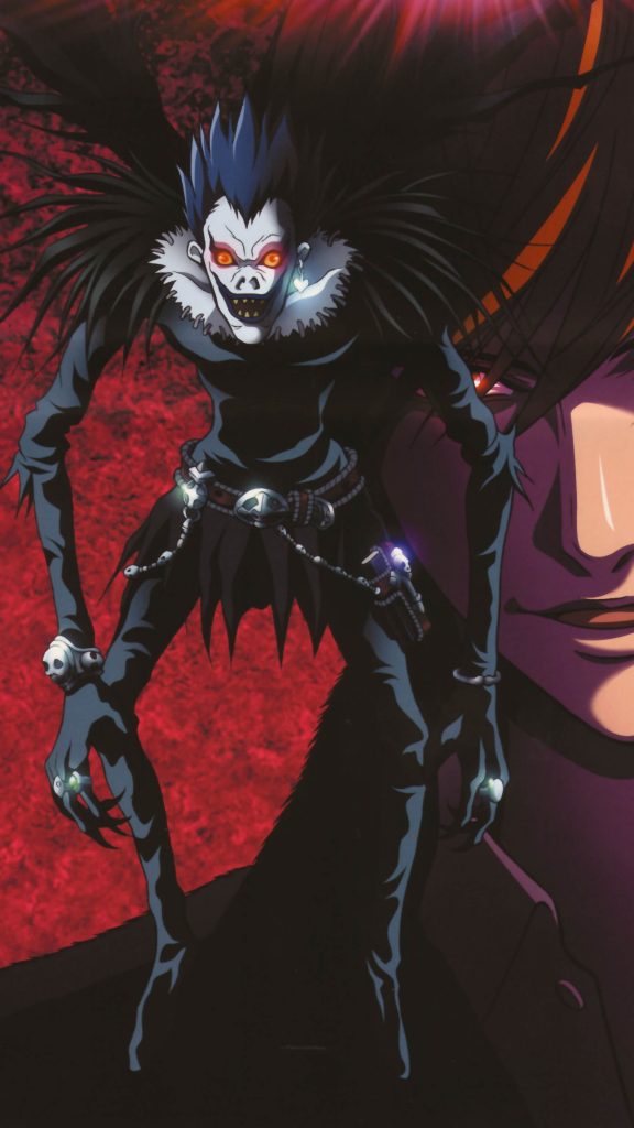 Death Note anime wallpapers for iPhone and android smartphones