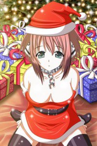 Merry Christmas.Sora no Otoshimono.320x480