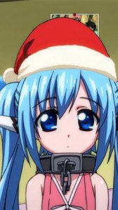 Merry Christmas.Sora no Otoshimono.360x640