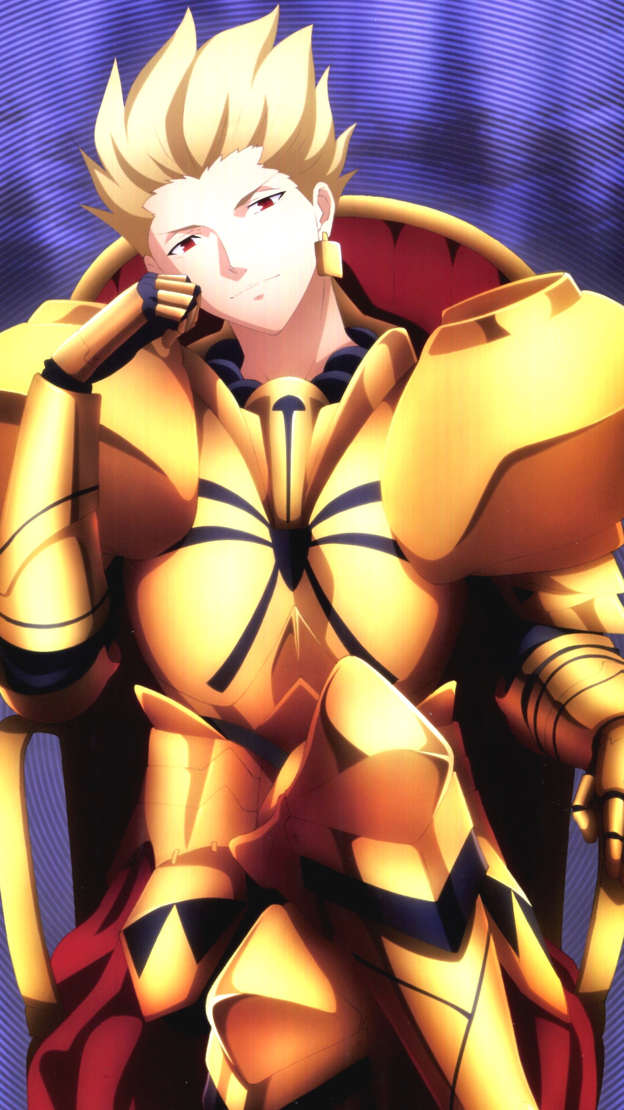 Fate Zero Gilgamesh 2160×3840 Kawaii Mobile 0024
