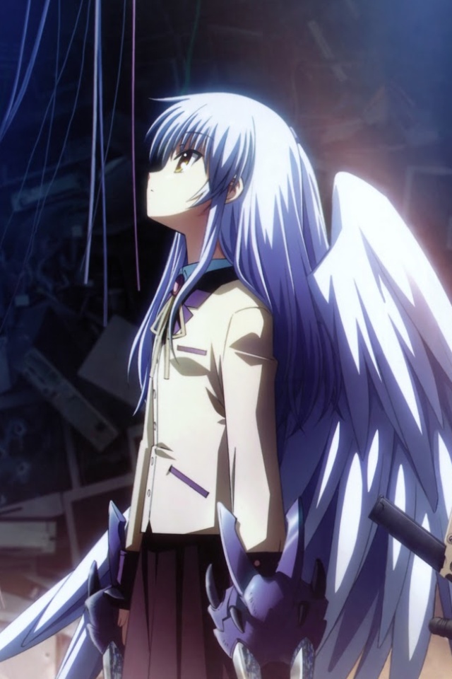 Angel Beats.Kanade Tachibana.640×960 (7) - Kawaii Mobile