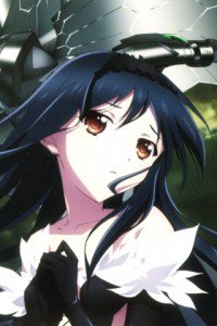 Accel World.Black Snow Princess Kuroyukihime Black Lotus.320x480 (12)