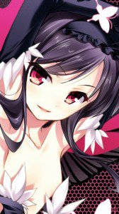 Accel World.Black Snow Princess Kuroyukihime Black Lotus.360x640 (27)