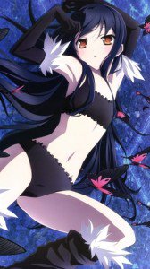 Accel World.Black Snow Princess Kuroyukihime Black Lotus.360x640 (29)