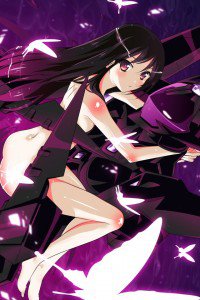 Accel World.Black Snow Princess Kuroyukihime Black Lotus.640x960 (2)