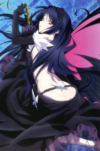 Accel World.Black Snow Princess Kuroyukihime Black Lotus.640x960 (6)