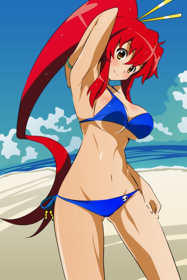 Gurren Laggan.Yoko Littner.640 × 960 (6) .