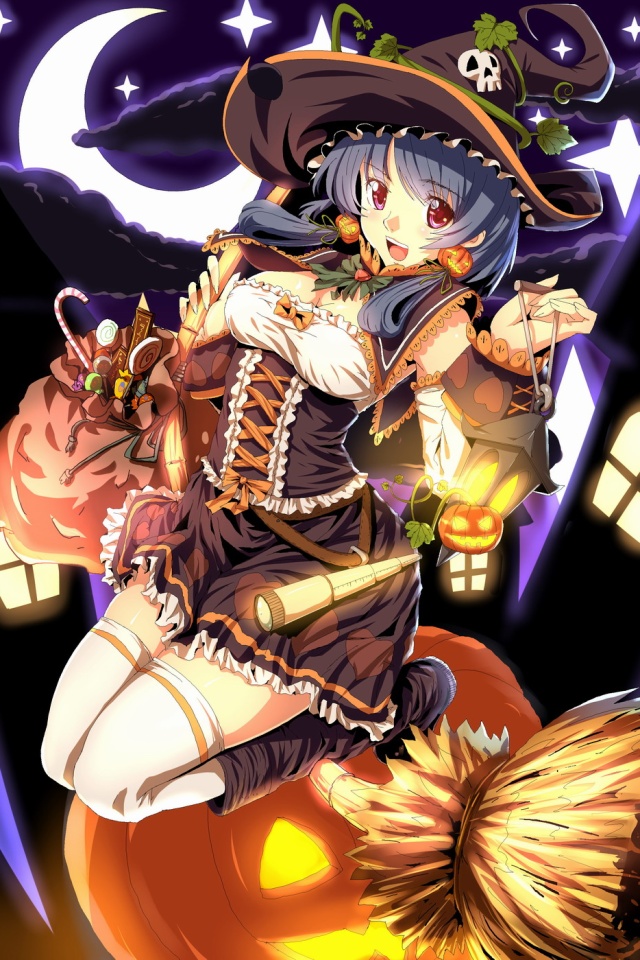 Halloween Anime 640×960 15 Kawaii Mobile