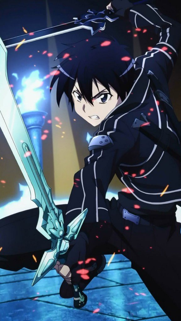 Sword Art Online.Kirito Sony LT28H Xperia ion wallpaper.720×1280 (1