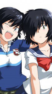 Nazo no Kanojo X (Mysterious Girlfriend X).Sony LT26i Xperia S wallpaper.720x1280