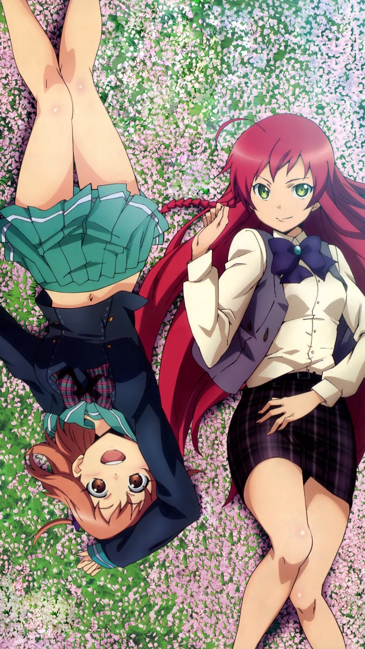 Anime, The Devil Is a Part-Timer!, Chiho Sasaki, Emi Yusa, HD