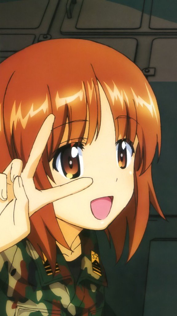 Girls und Panzer.Miho Nishizumi Acer CloudMobile wallpaper