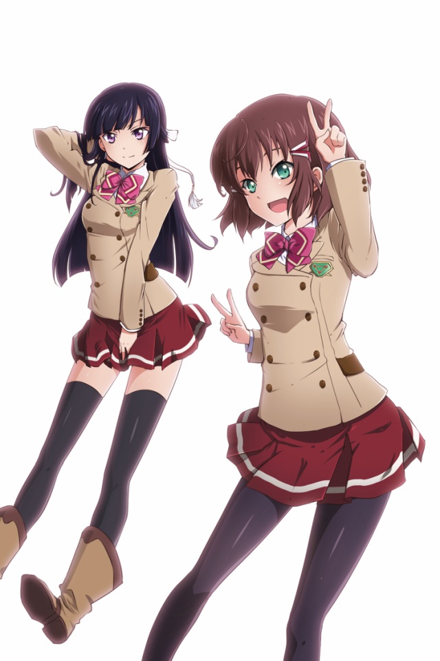 Shouko SASHINAMI and Saki RUKINO Anime: Valvrave the Liberator :  r/Anime_Night_Clup