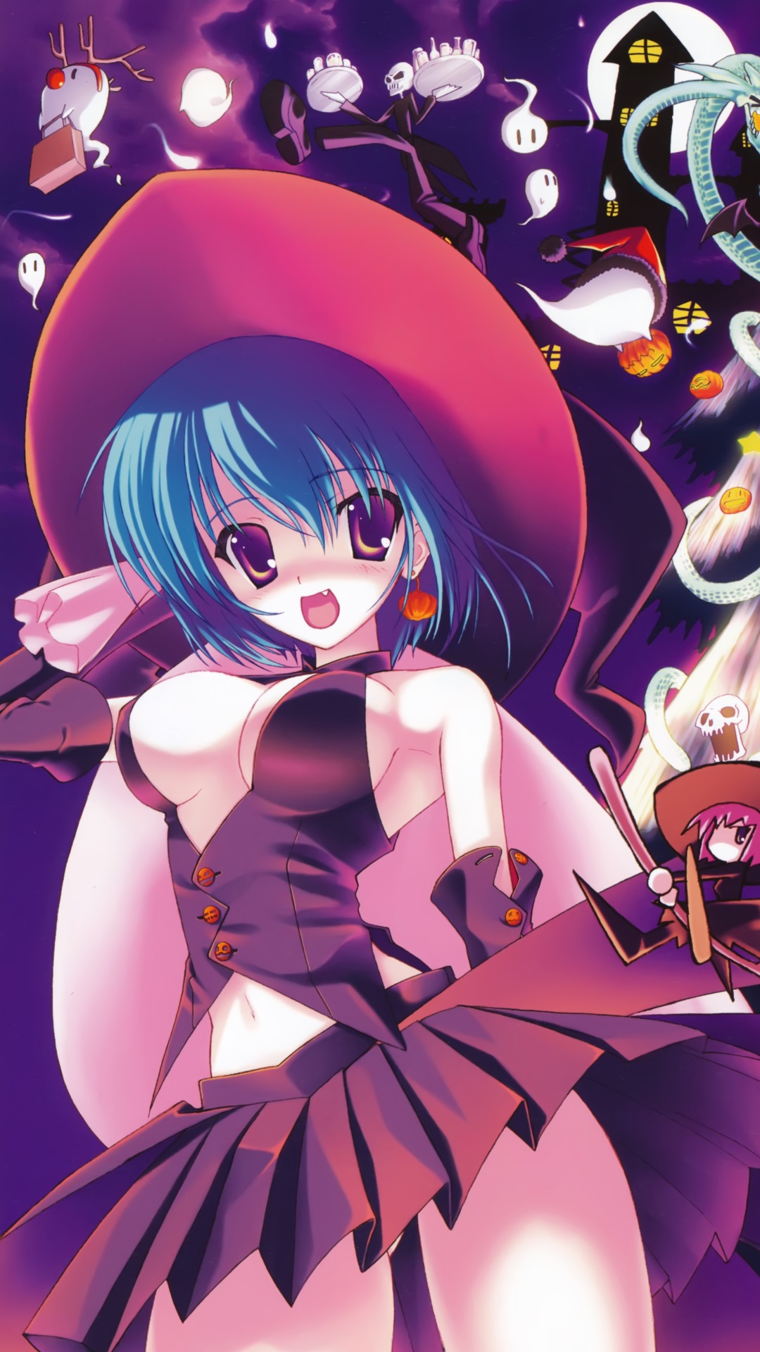 Anime Halloween 2013.Samsung Galaxy S4 wallpaper.1080×1920 (5) – Kawaii