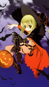 Anime Halloween 2013.Sony Xperia Z wallpaper.1080x1920