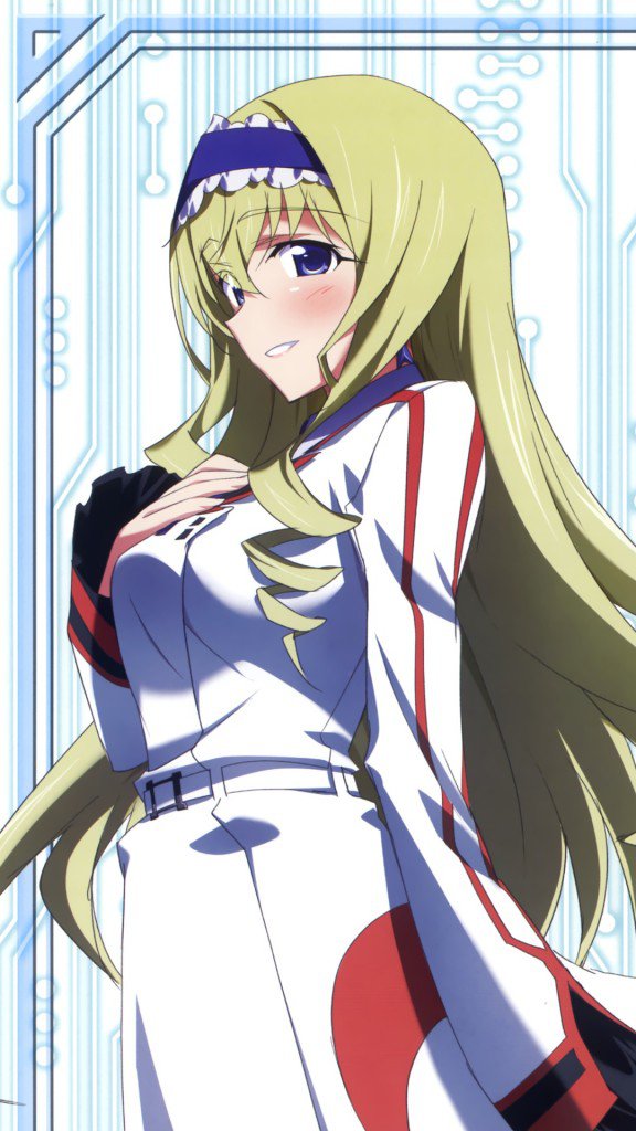 infinite stratos cecilia figure