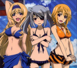 Infinite Stratos.Cecilia Alcott.Laura Bodewig Android wallpaper.Charlotte Dunois.2160x1920