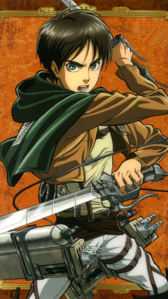 Shingeki no Kyojin (Attack on Titan) iPhone 5 and Android wallpapers