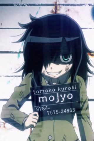 WataMote.Tomoko Kuroki iPhone 3G wallpaper.320×480 – Kawaii Mobile