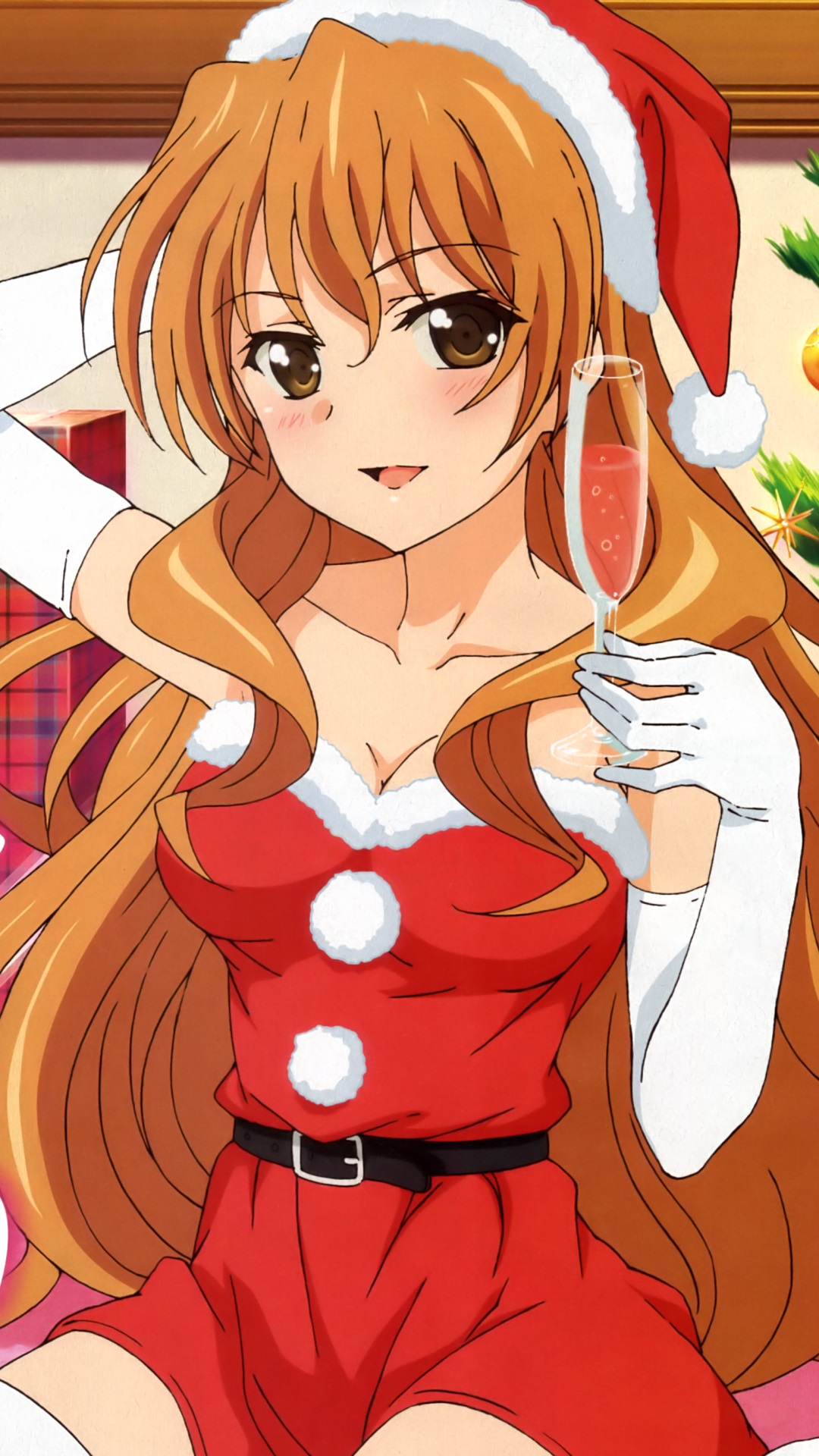 Christmas anime.Golden Time Sony Xperia Z wallpaper.1080 ...