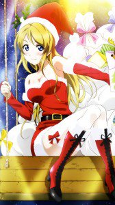 Christmas anime.Love Live Samsung Galaxy Note 3 wallpaper.1080x1920