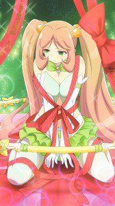 Christmas anime.Senran Kagura HTC One wallpaper.1080x1920