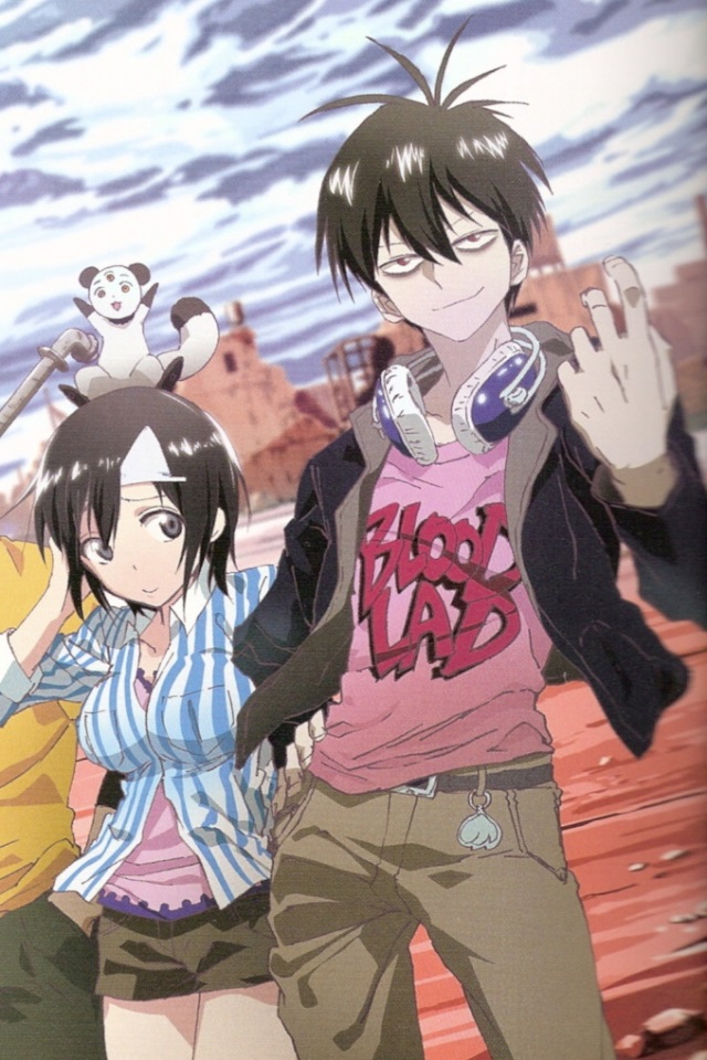 Blood Lad.Staz Charlie Blood Sony Xperia V wallpaper.720×1280