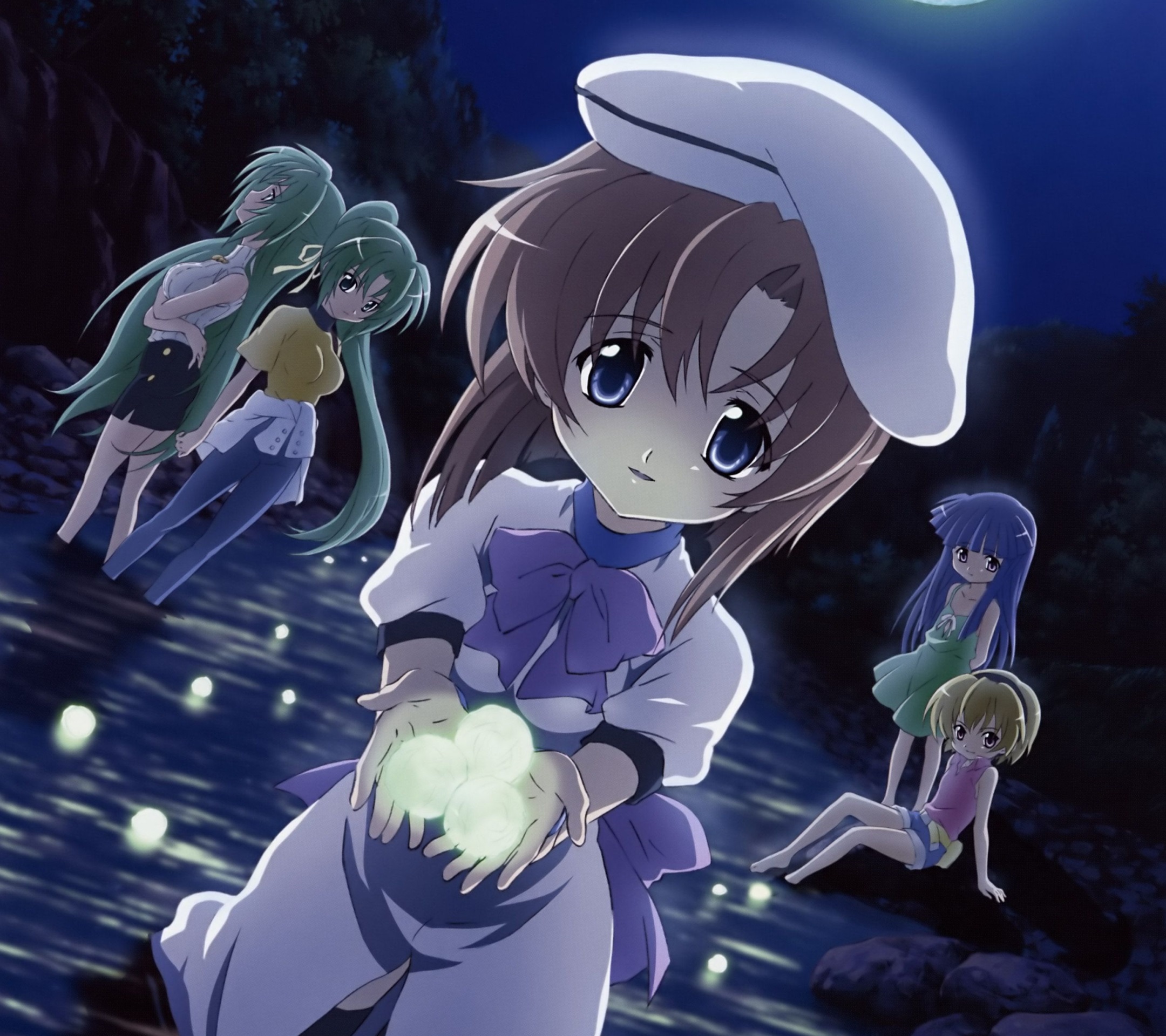 Higurashi no Naku Koro ni.Android wallpaper.2160×1920 – Kawaii Mobile