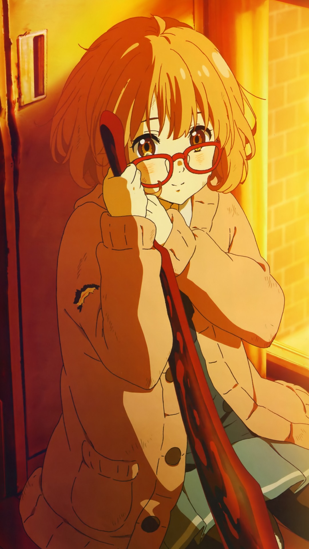 Kyoukai no Kanata (Beyond The Boundary), Mobile Wallpaper