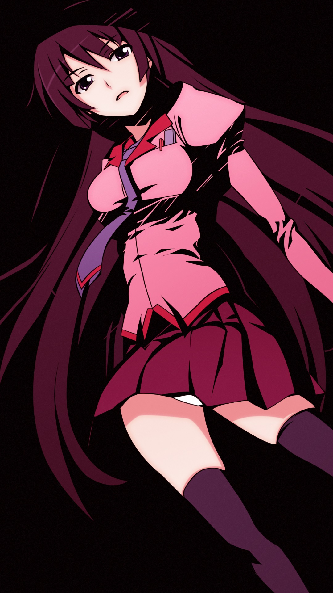 Wallpaper : Monogatari Series, anime girls, Senjougahara Hitagi 2560x1600 -  AntiStar - 1385365 - HD Wallpapers - WallHere