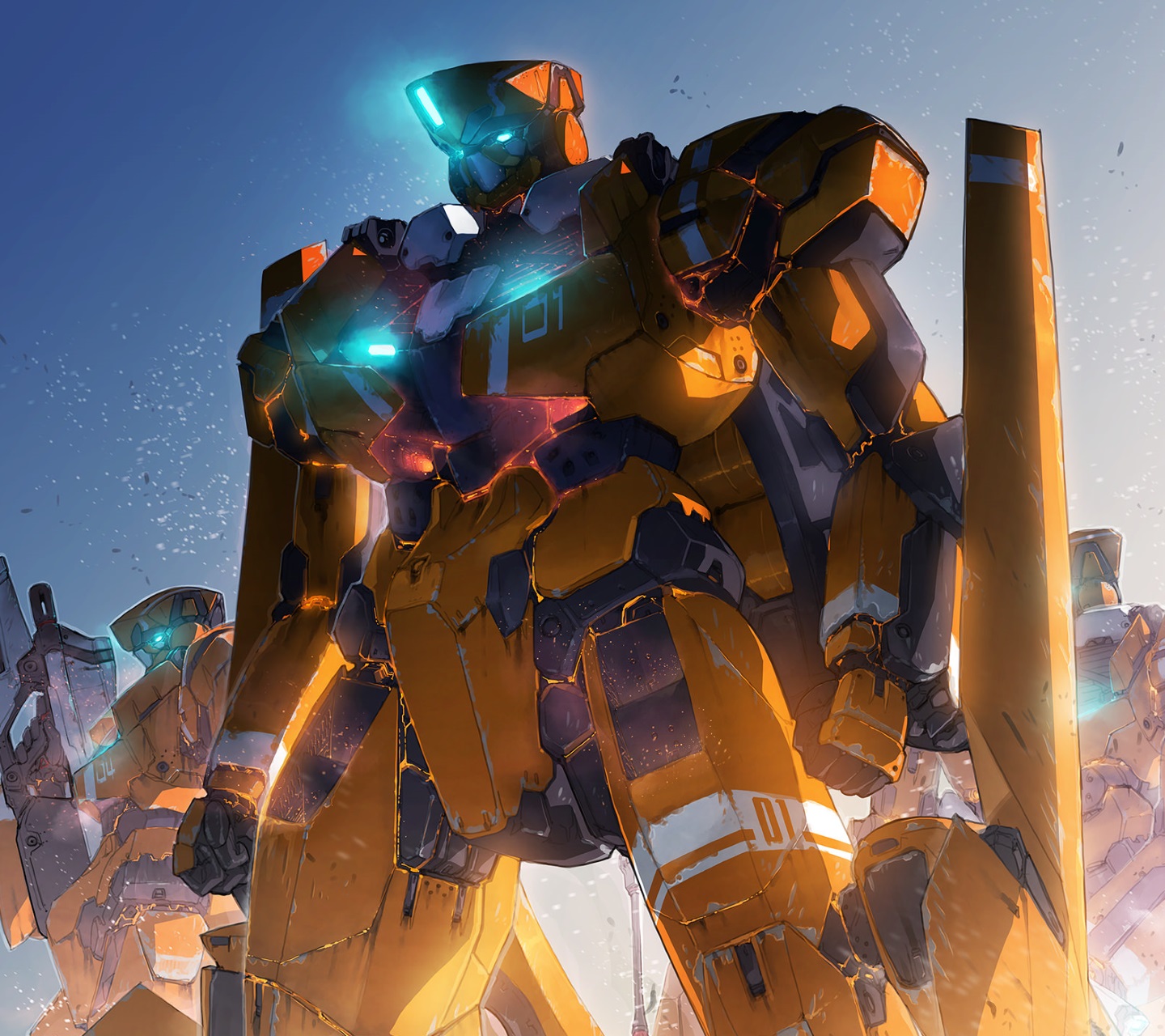 Aldnoah Zero.Android wallpaper.1440x1280